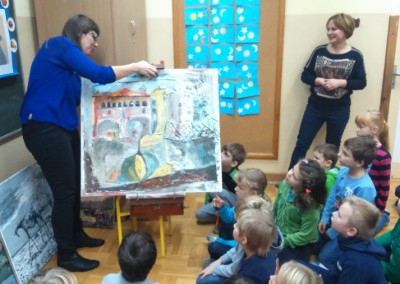 spotkanie z malarka Anna Karwowska