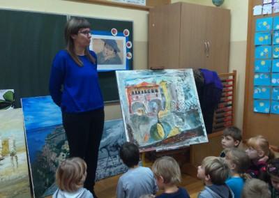 spotkanie z malarka Anna Karwowska