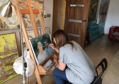 atelier malarza - Anna Karwowska
