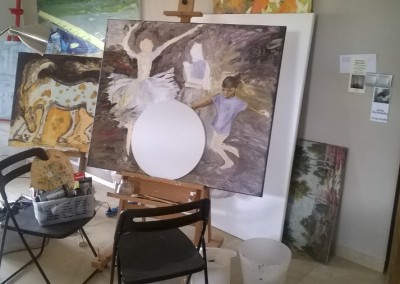 atelier malarza - Anna Karwowska