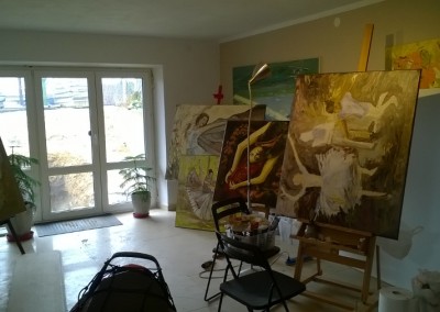 atelier malarza - Anna Karwowska