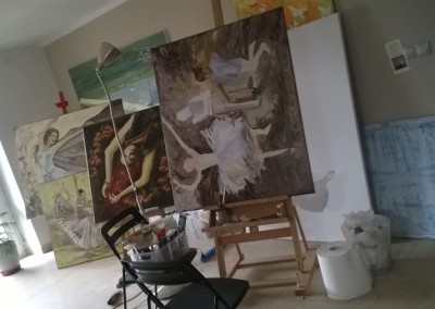 atelier malarza - Anna Karwowska